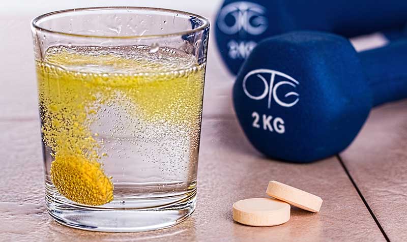 ayuda de suplementos de vitaminas